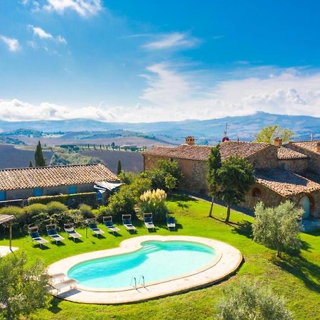 Villa Podere Belvedere Siena Bagian luar foto