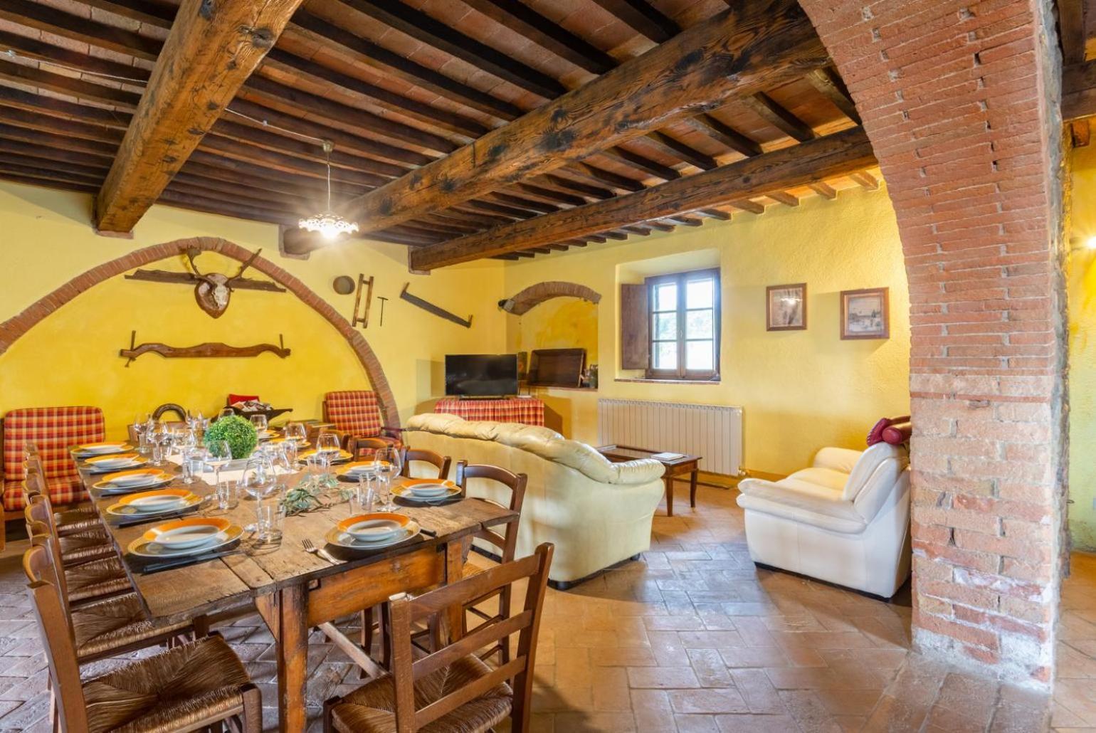 Villa Podere Belvedere Siena Bagian luar foto