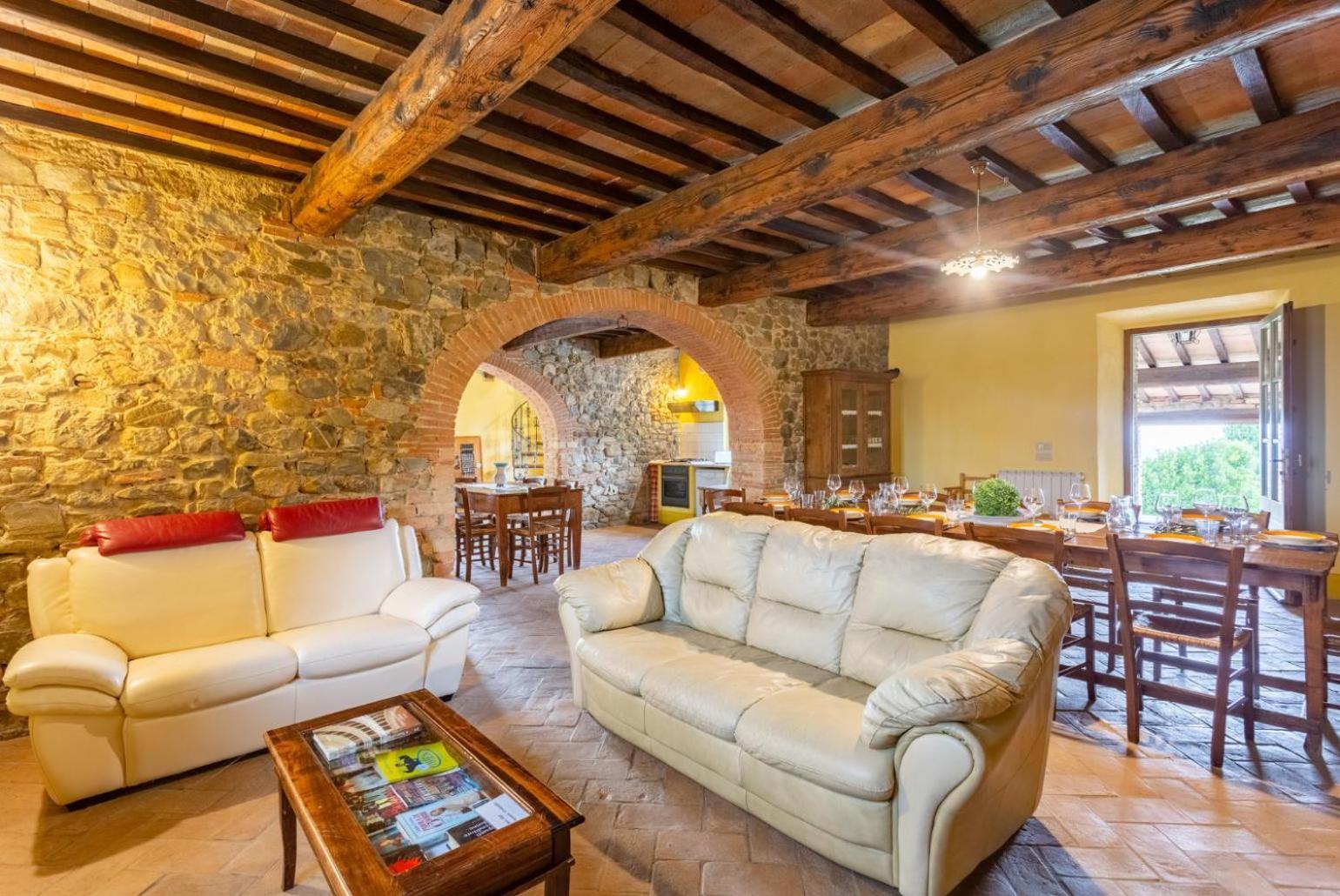 Villa Podere Belvedere Siena Bagian luar foto