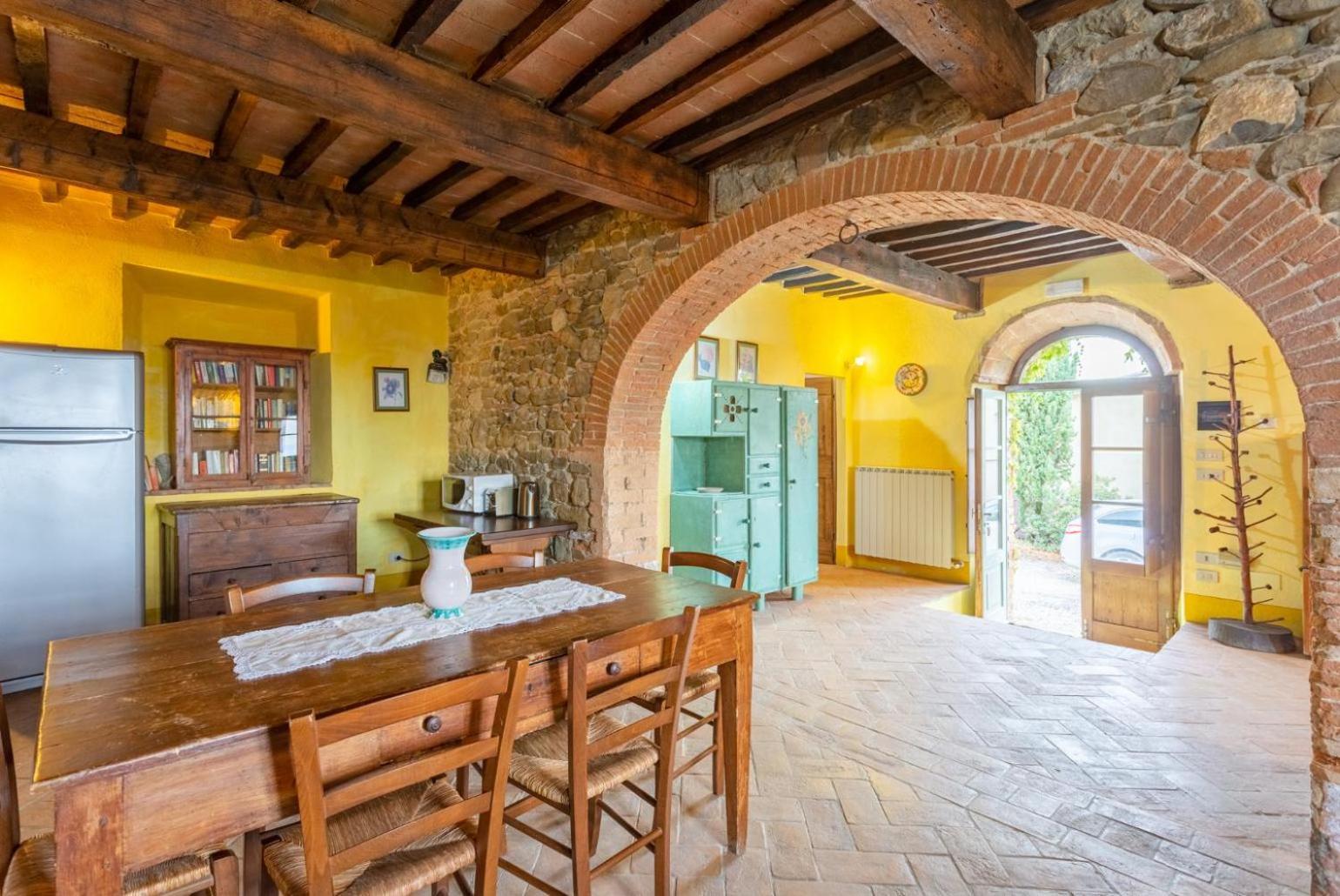 Villa Podere Belvedere Siena Bagian luar foto